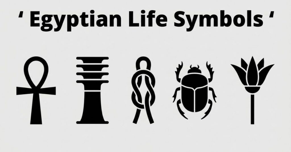 Egyptian Life Symbols