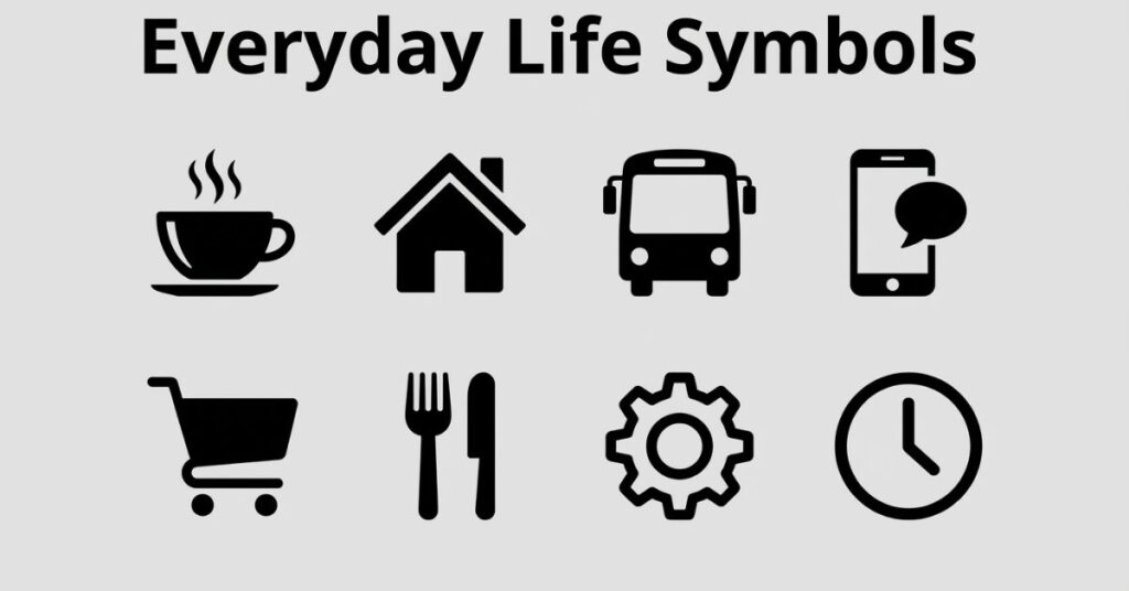 Everyday Life Symbols
