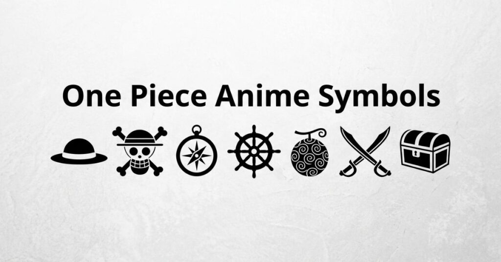 One Piece Anime Symbols