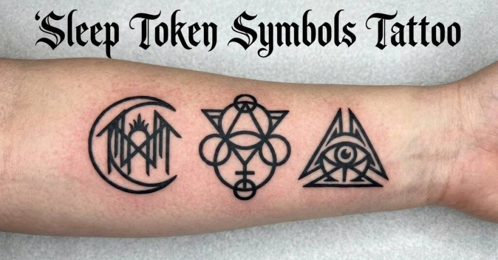 Sleep Token Symbols Tattoo
