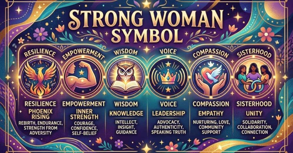 Strong Woman Symbol