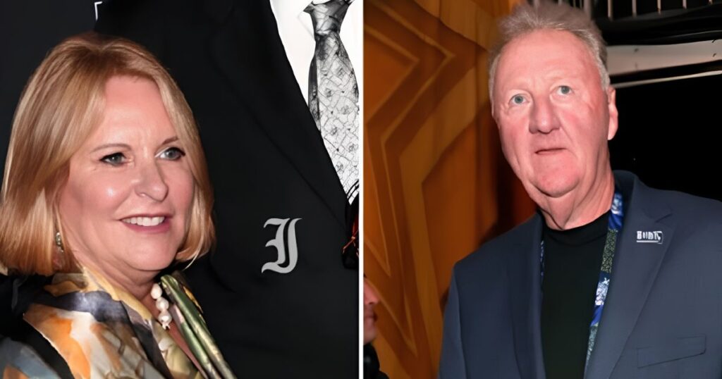 Janet Condra Relationship with Larry Bird
