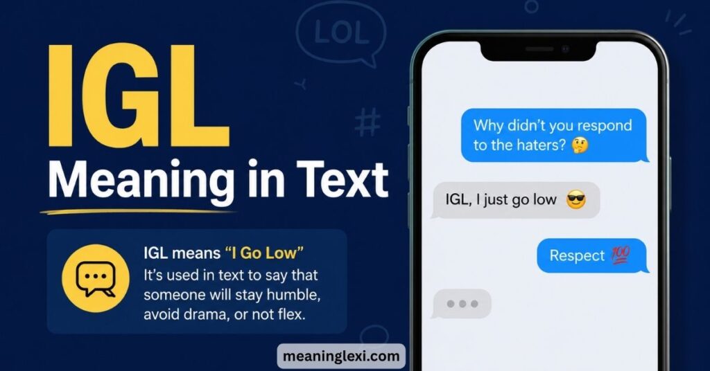 IGL Meaning in Text