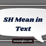 SH Mean in Text