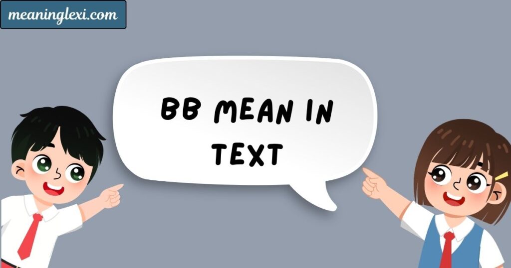 BB Mean in Text