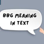 BBG Meaning in Text