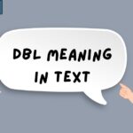 DBL Meaning in Text