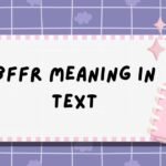 BFFR Meaning in Text