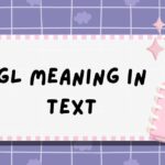 GL Meaning in Text