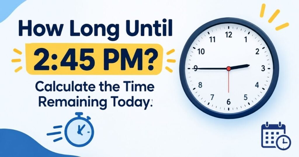 How Long Until 245 PM