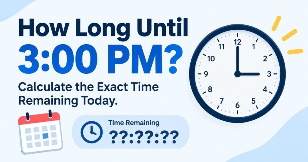 How Long Until 300 PM