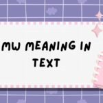 MW Meaning in Text