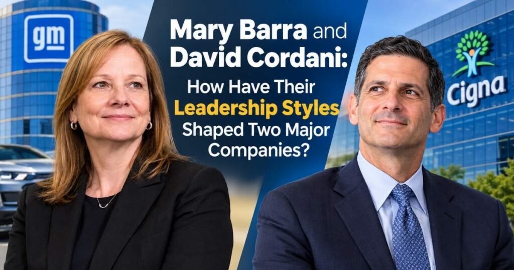 Mary Barra and David Cordani
