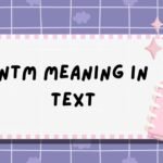 NTM Meaning in Text