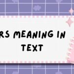RS Meaning in Text