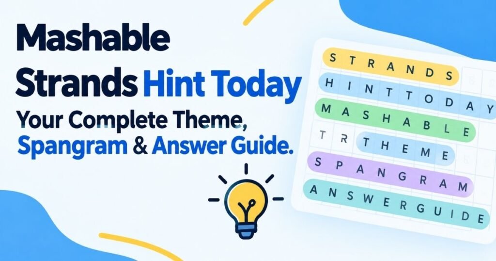 Strands Hint Today Mashable