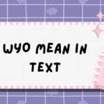 WYO Mean in Text