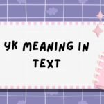 YK Meaning in Text
