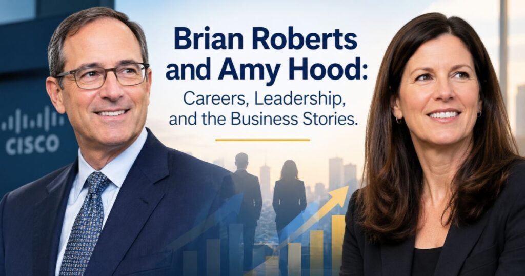 Brian Roberts and Amy Hood