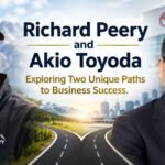 Richard Peery and Akio Toyoda