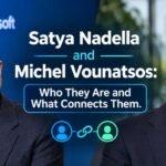 Satya Nadella and Michel Vounatsos